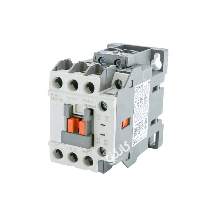 کنتاکتور 9 آمپر 4 کیلوات، بوبین 220 VAC،برند LS مدل MC-9b
