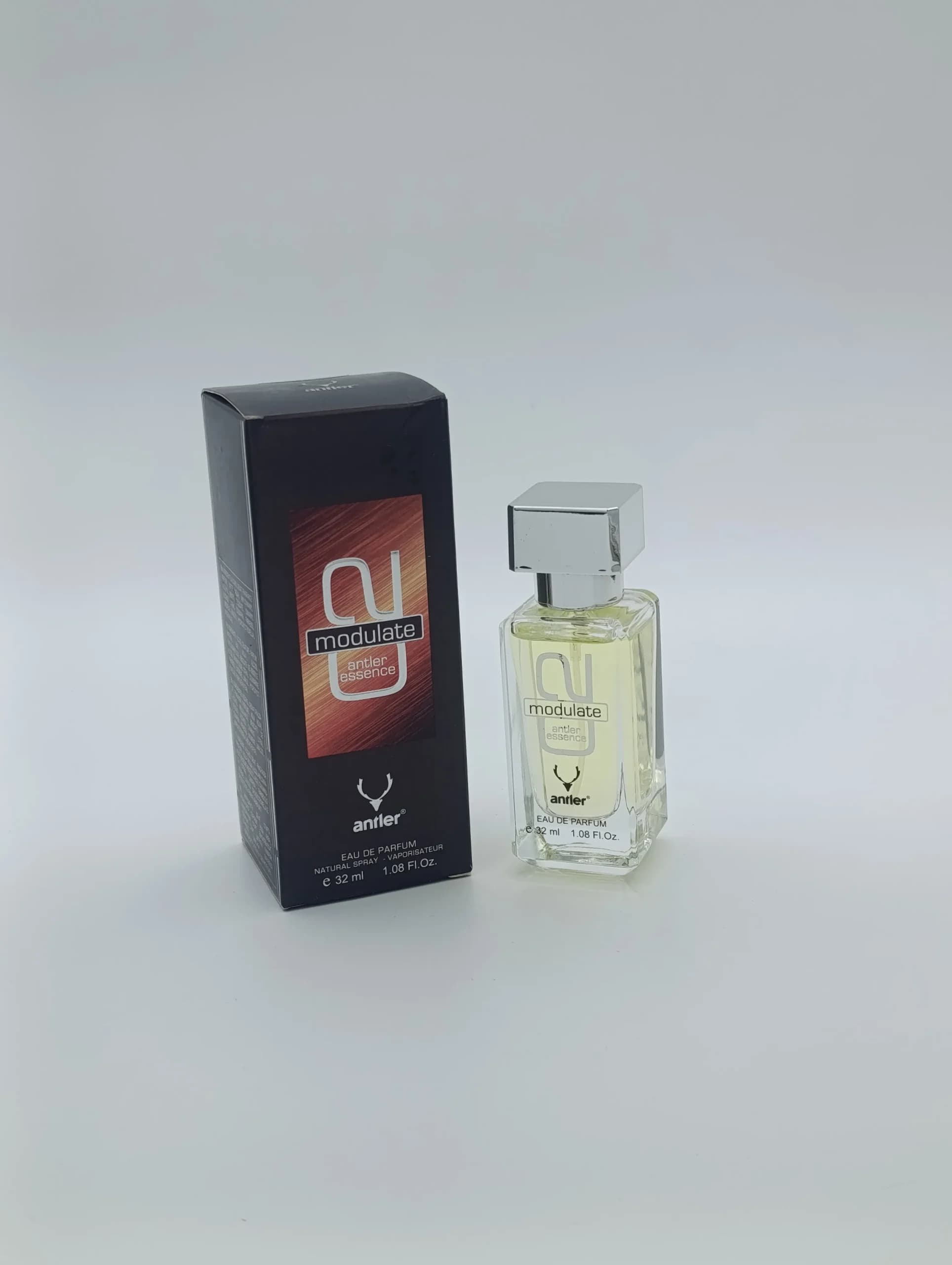 ادو پرفیوم جیبی اسپرت انتلر Antler مدل اسنتریک مولکول 02 Molecule حجم ۳۲ میل | تند و شیرین آمبروکسان