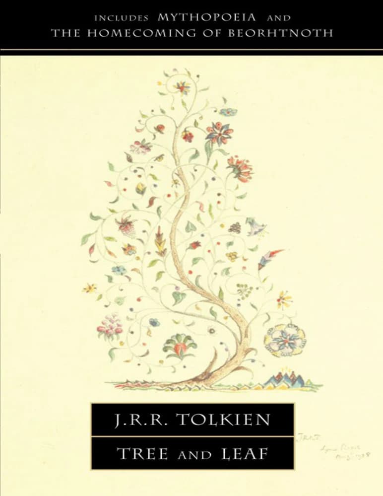 کتاب درخت و برگ (Tree and Leaf) اثر جی. آر. آر. تالکین نسخه PDF انگلیسی