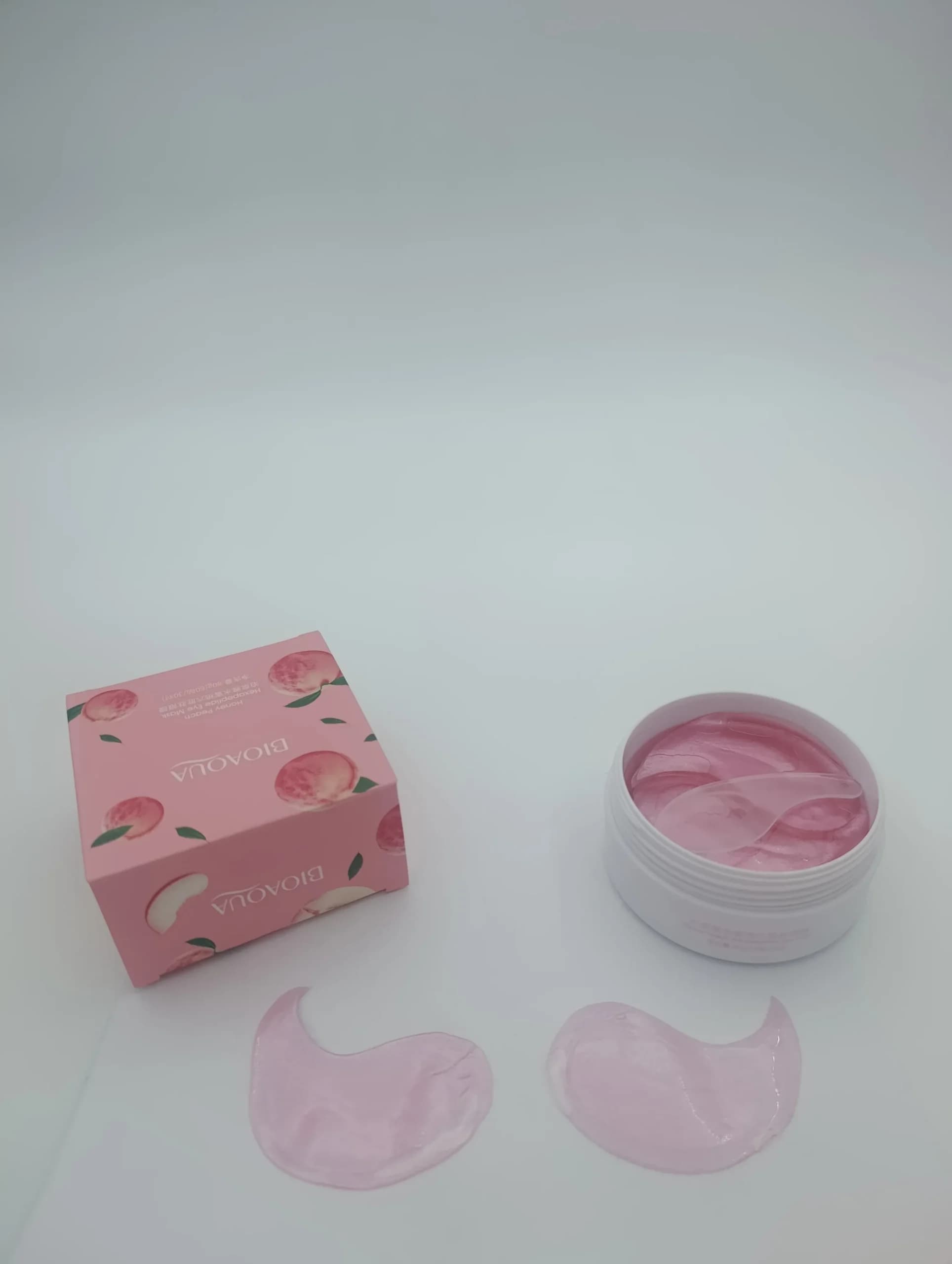 پچ هیدروژلی زیر چشم بیوآکوا BIOAQUA عصاره هلو ۶۰ عددی | رفع تیرگی و پف، آبرسان و ضد چروک (اورجینال) — تصویر ۲