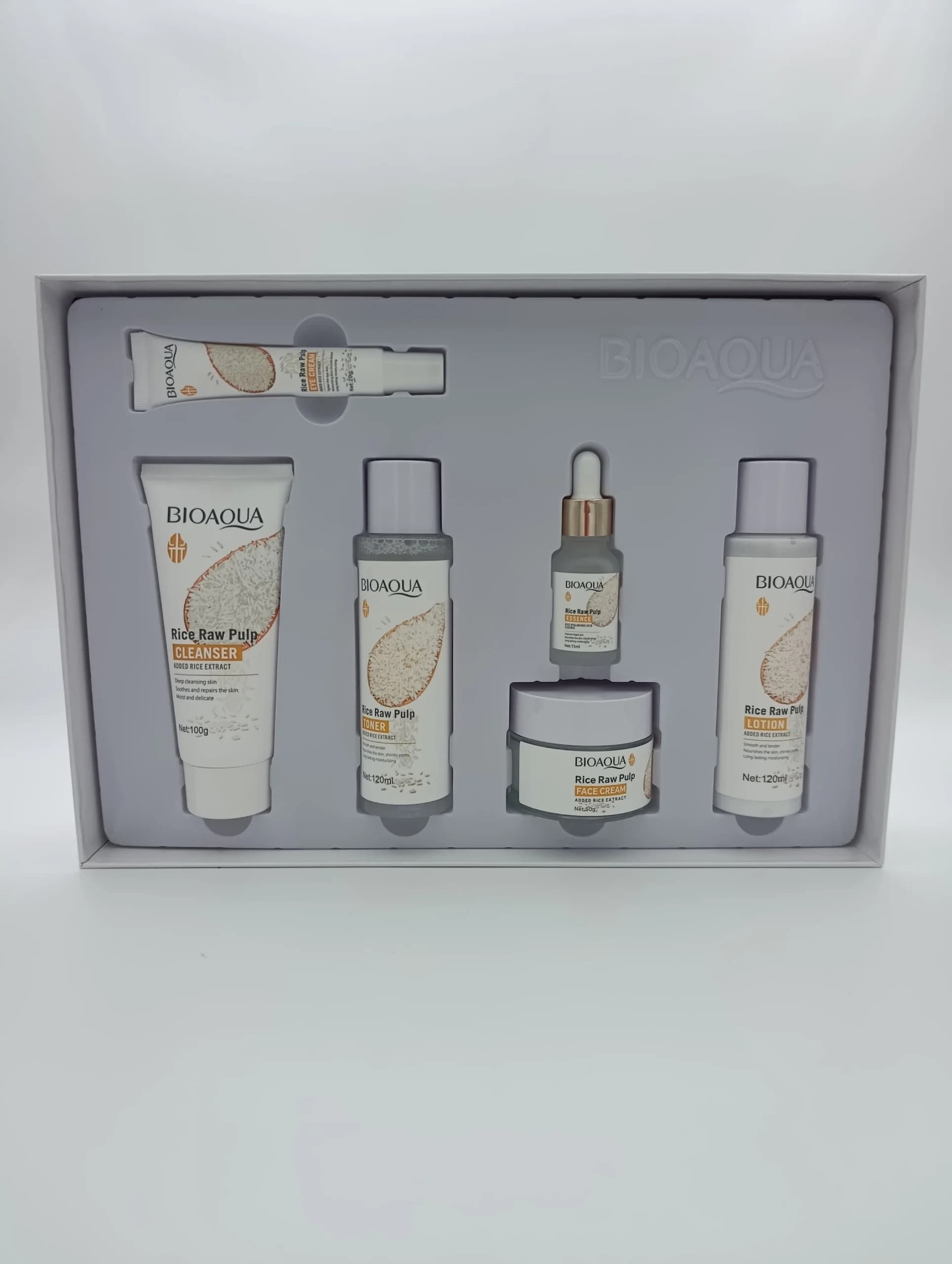 پک ۶ تکه بیوآکوا BIOAQUA | حاوی عصاره برنج روتین کامل پوست — تصویر ۲