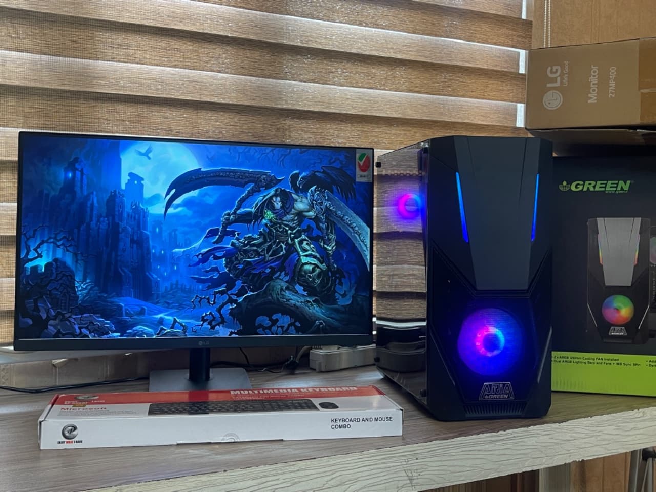 کامپیوتر نسل 12گیمینگ-طراحی-اداری-خانگی Core i5، رم 16GB، گرافیک DDR5، هارد 2TB – کد G7 با24 ماه گارانتی
