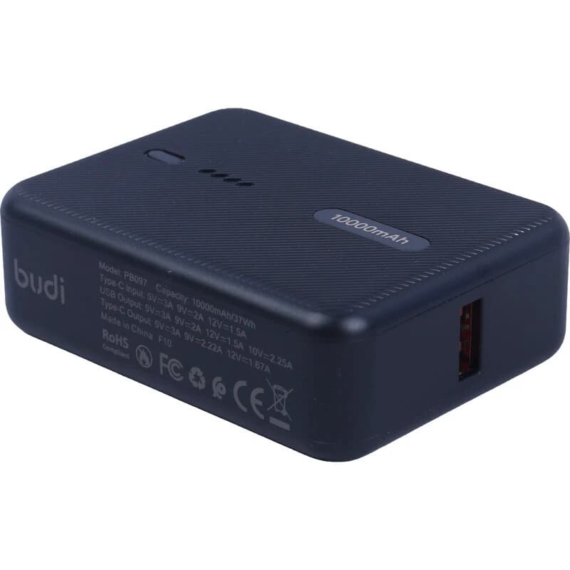 پاور بانک فست شارژ بودی PB097 PD QC3.0 22.5W ظرفیت 10000 میلی آمپر ساعت — تصویر ۱۲