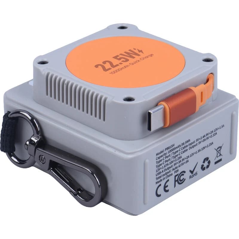 پاور بانک فست شارژ بودی PB815H QC3.0 PD 22.5W ظرفیت 10000 میلی آمپر ساعت — تصویر ۱۱