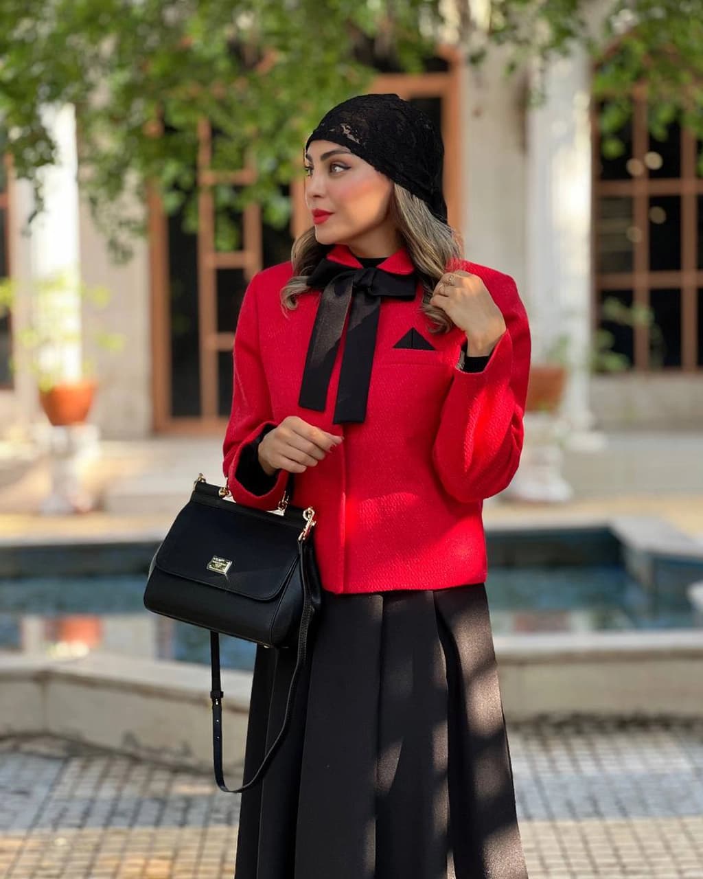 کت کراپ یلدا (قرمز) — تصویر ۳
