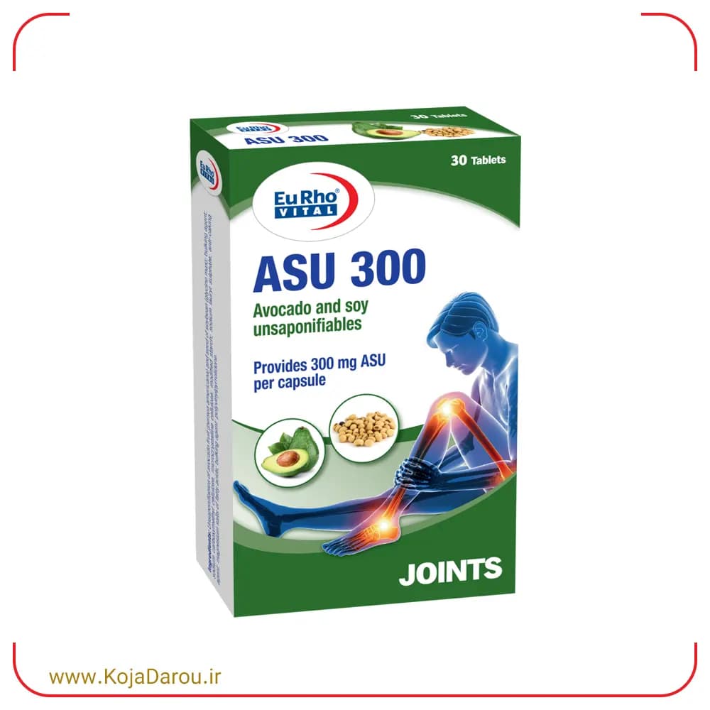 قرص آسو یوروویتال 300 ASU بسته 30 عددی — تصویر ۲
