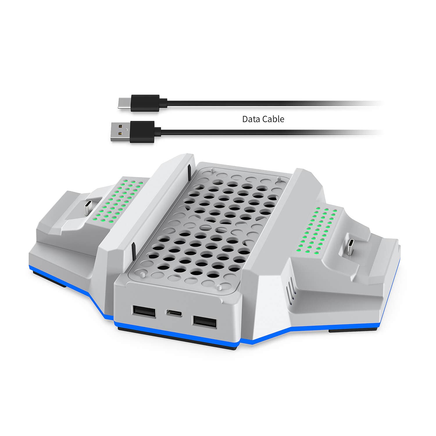 پایه خنک کننده و شارژر دابی مدل 3612 همراه باتری مناسب XBOX Series S — تصویر ۸