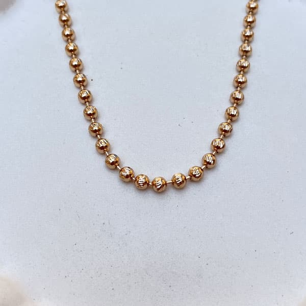 گردنبند دخترانه ژوپینگ تمام گوی