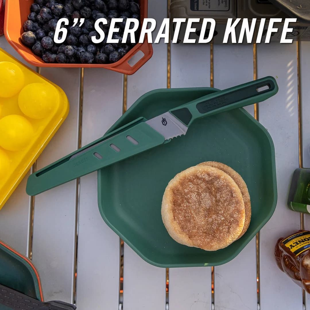 ست چاقوی آشپزی ۳ پارچه کمپینگ گربر مدل Gerber ComplEAT Knife Set — تصویر ۵