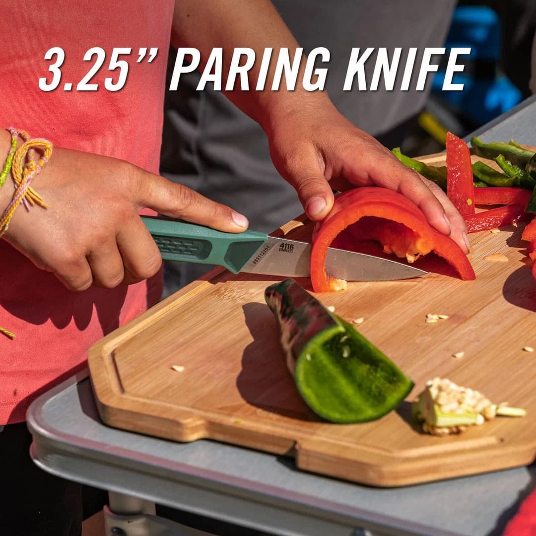 ست چاقوی آشپزی ۳ پارچه کمپینگ گربر مدل Gerber ComplEAT Knife Set — تصویر ۶