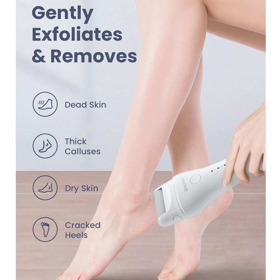 سنگ پا برقی شیائومی مدل ENCHEN Electric Foot Callus Remover Rock — تصویر ۷