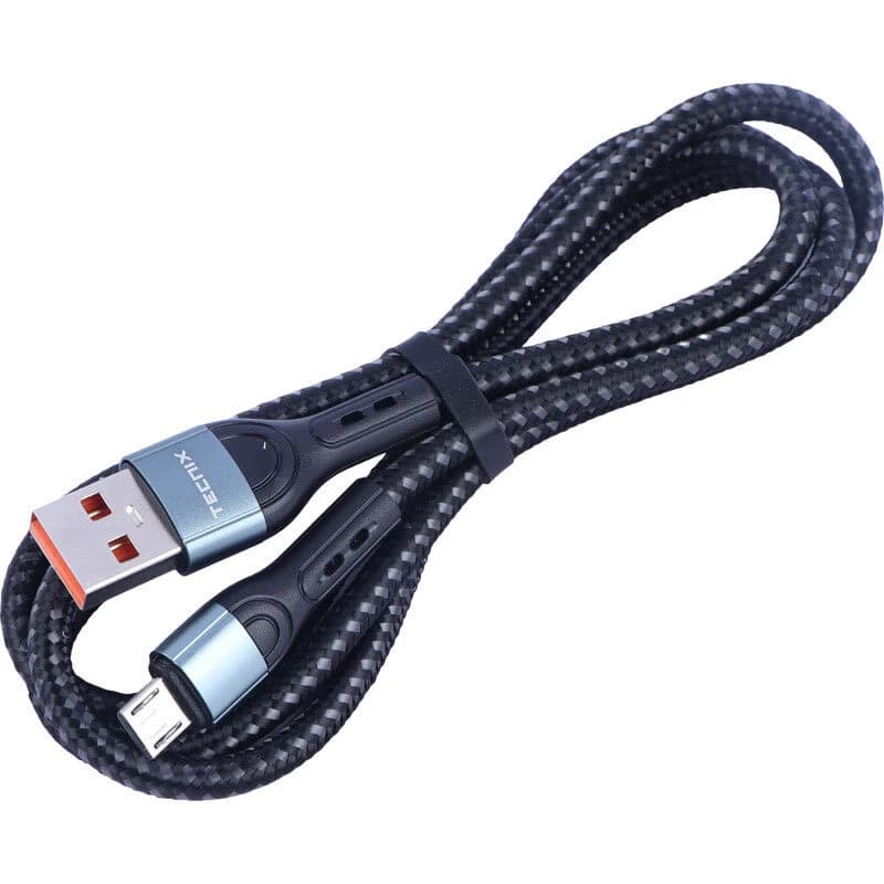 کابل میکرو یو اس بی فست شارژ 3.1 آمپر تکنیکس CBL-833-M طول 1 متر — تصویر ۴