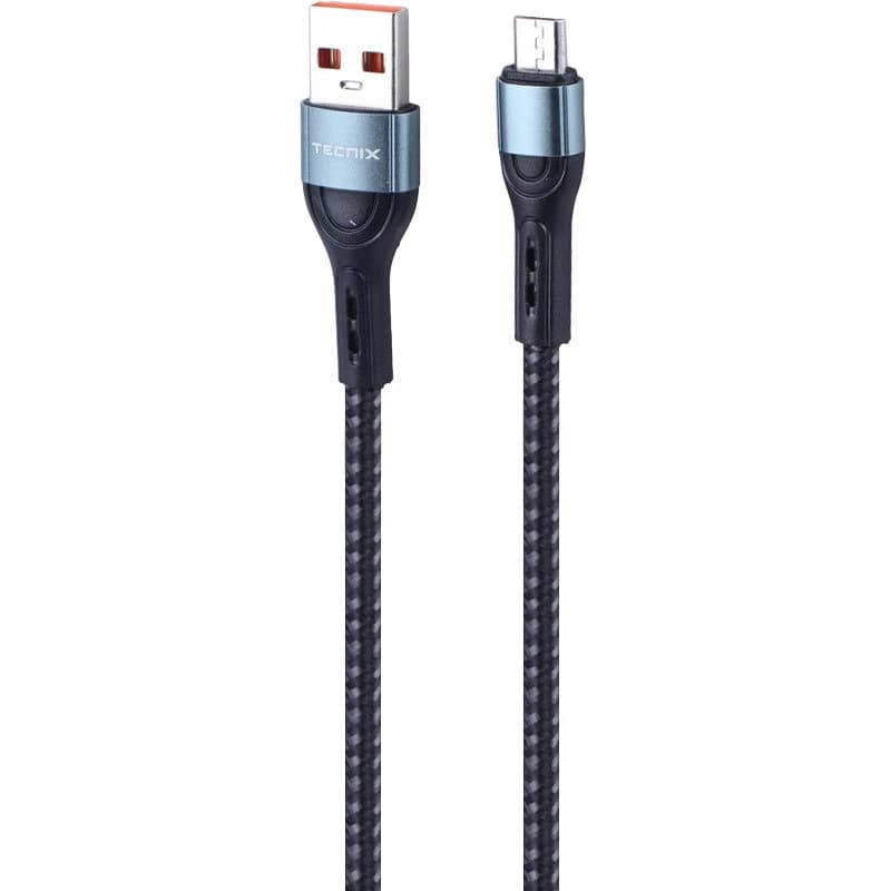 کابل میکرو یو اس بی فست شارژ 3.1 آمپر تکنیکس CBL-833-M طول 1 متر — تصویر ۲