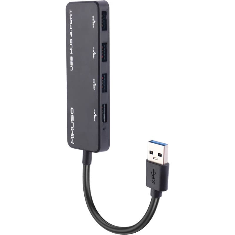 هاب 4 پورت USB 3.0 میکاسو HUB-010 طول 30 سانتی متر — تصویر ۲