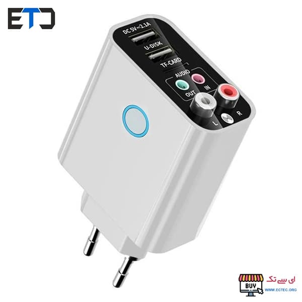 گیرنده فرستنده Bluetooth بلوتوث HI-FI دو شاخه دار K16 — تصویر ۲