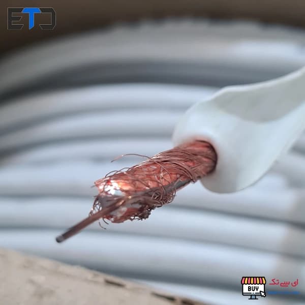 کابل آنتن تمام مس مغزی 0.9 شیلد 64 کرمان 100 متری — تصویر ۴