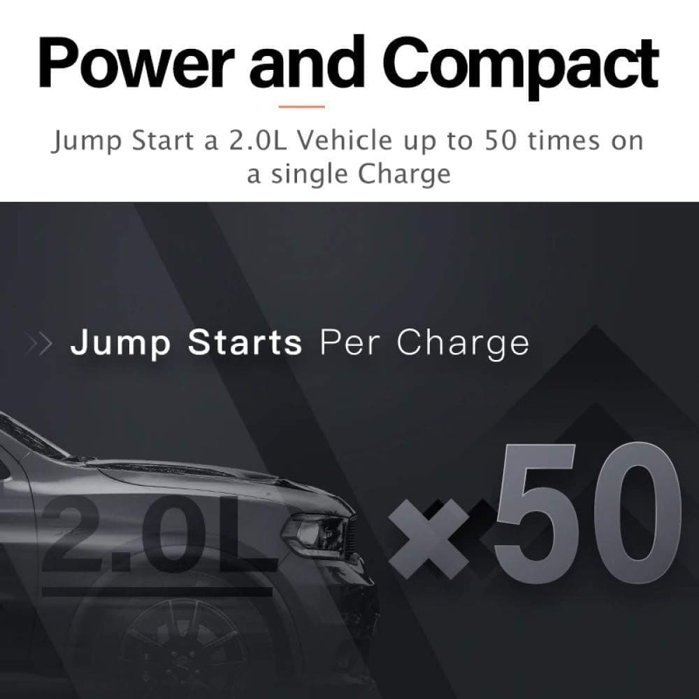 پاوربانک و جامپ استارتر خودرو 70Mai Jump Starter Max Midrive PS06 — تصویر ۷