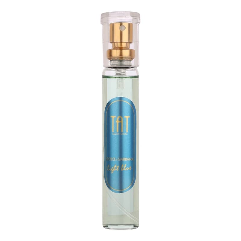 عطر جیبی مردانه تات مدل Dolce Gabbana Light Blue حجم 25 میلی لیتر — تصویر ۵