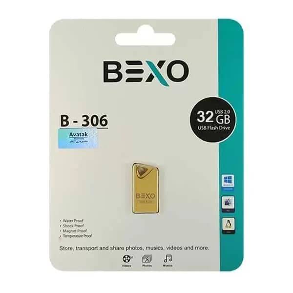 فلش مموری بکسومن مدل B-306 ظرفیت 32 گیگابایت — تصویر ۳