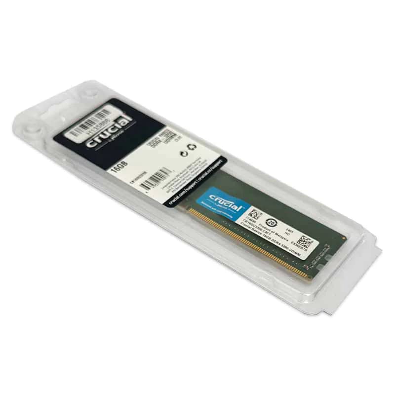 رم 16 گیگ CRUCIAL 16GB DDR4 3200Mhz استوک در حد نو با گارانتی — تصویر ۷