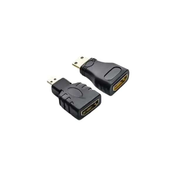 کابل HDMI مدل Hs 3 in 1 به طول 1.5 متر به همراه تبدیل Mini HDMI و Micro HDMI — تصویر ۴