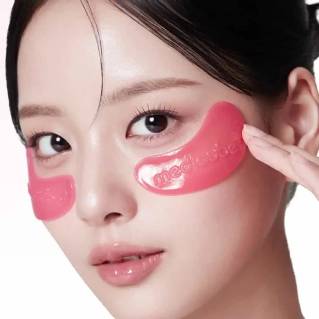 پچ دور چشم مدی کیوب حاوی کلاژن و Medicube Jelly Eye Mask pdrn — تصویر ۳
