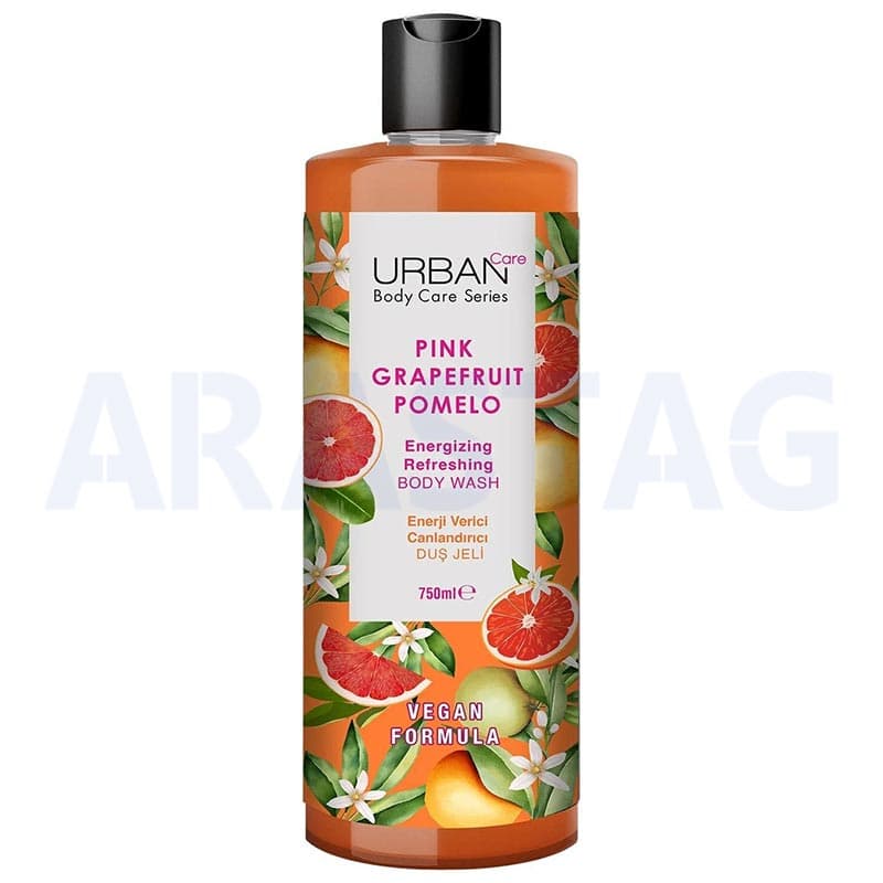 شامپو بدن اوربان کر URBAN Care با رایحه گریپ فروت و پوملو حجم 750 میلی