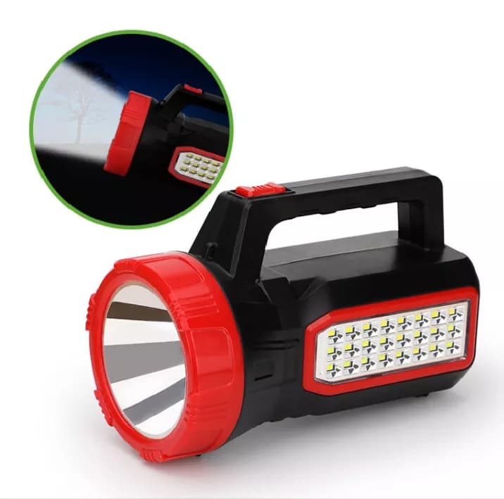 چراغ قوه دستی اضطراری ویداسی WD-562S | دارای 24 LED کناری + پنل خورشیدی — تصویر ۴