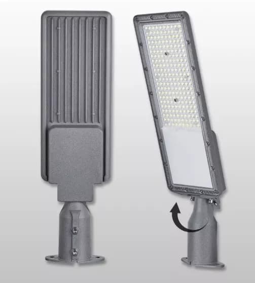 چراغ خیابانی 100 وات smd سرلوله و پایه دار نورسازان آلما — تصویر ۷