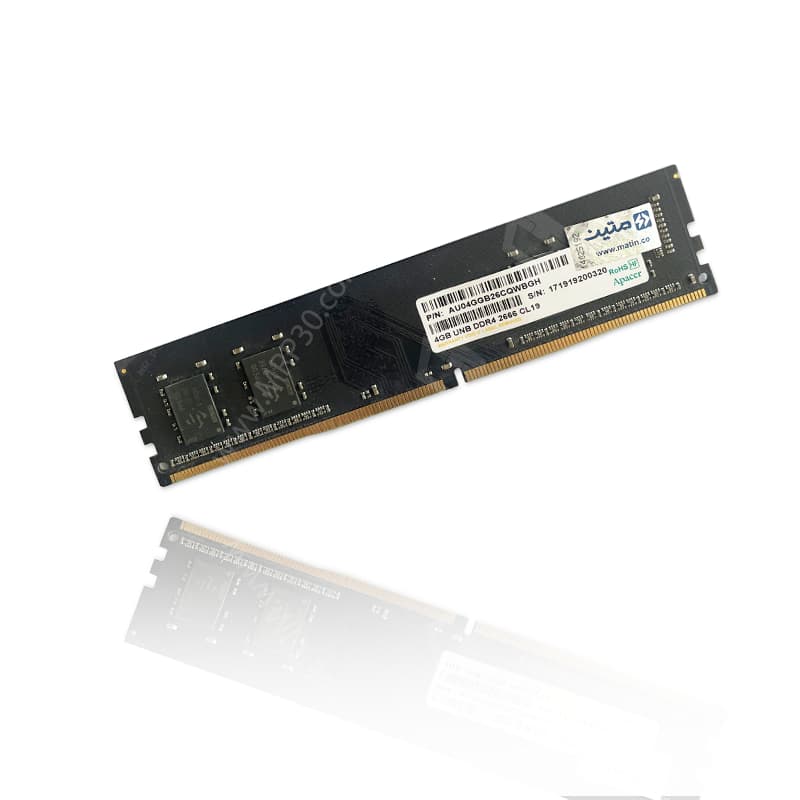 رم اپیسر Apacer 4GB DDR4 2666Mhz استوک در حد نو با گارانتی