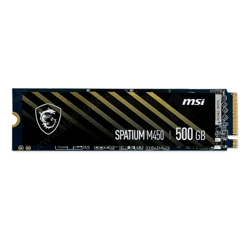اس اس دی MSI M.2 NVME Spatium M450 500GB استوک در حد نو گارانتی تا 1408/09 — تصویر ۳