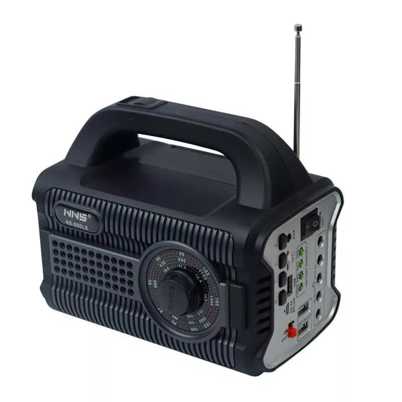 پاوربانک، اسپیکر بلوتوثی و چراغ خورشیدی قابل حمل DK-801sl — تصویر ۸