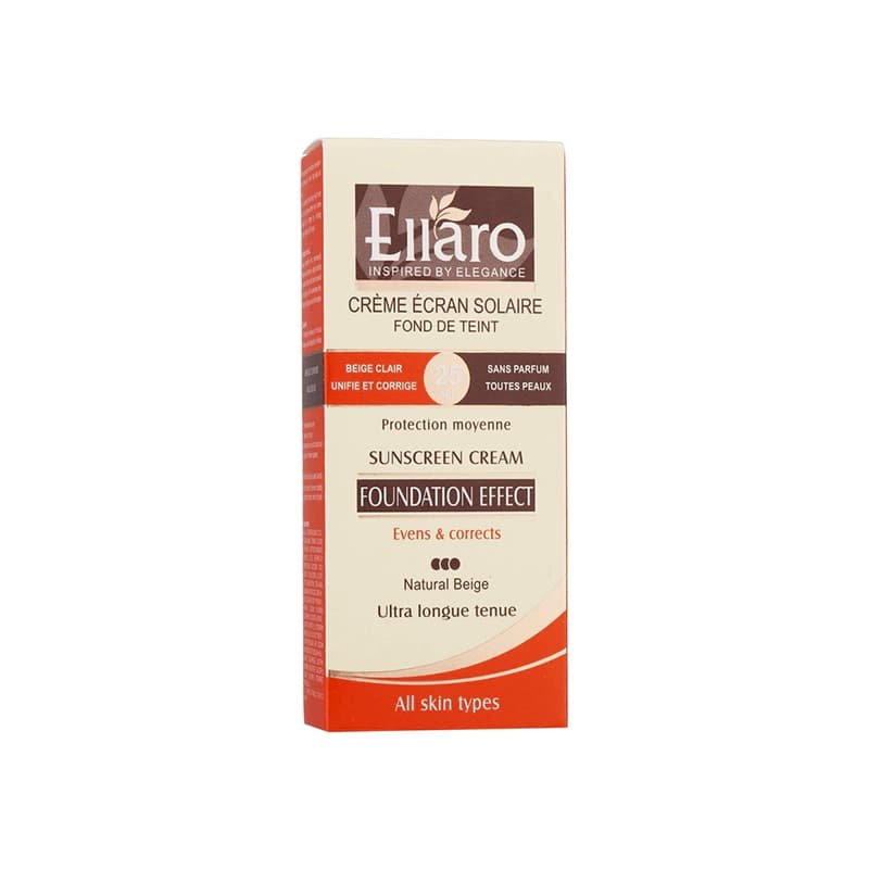 کرم ضد آفتاب رنگی الارو مدل SPF25 محافظ UVA ،UVB — تصویر ۲
