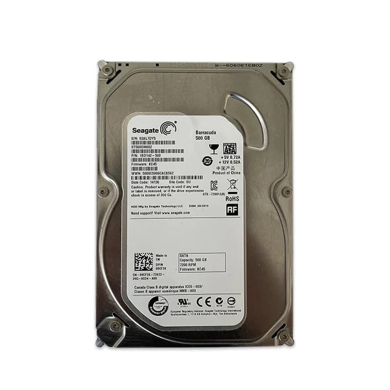 هارد Seagate BARCUDA 500G ST500DM002 استوک — تصویر ۵