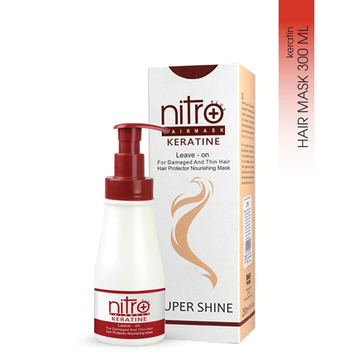 ماسك مو کراتینه نيترو بدون آبکشی Nitro Hair Mask