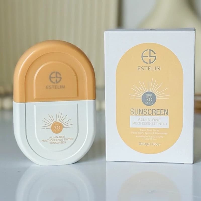 ضد آفتاب استیلن رنگی SPF 70 حجم 50 میل