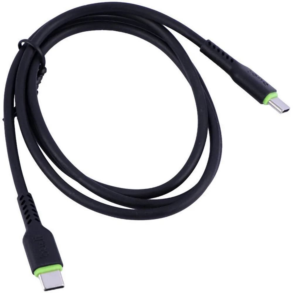 کابل فست شارژ USB-C به USB-C بودی مدل Budi DC158TT10 توان 65 وات طول 1 متر با گارانتی ۱۸ ماهه شرکتی (۶ ماه تعویض) — تصویر ۴