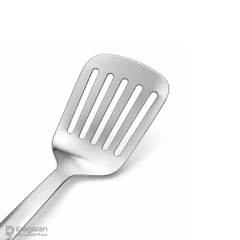 کفگیر آشپزی استیل دسته چوبی ریما مدل 13291 — تصویر ۴
