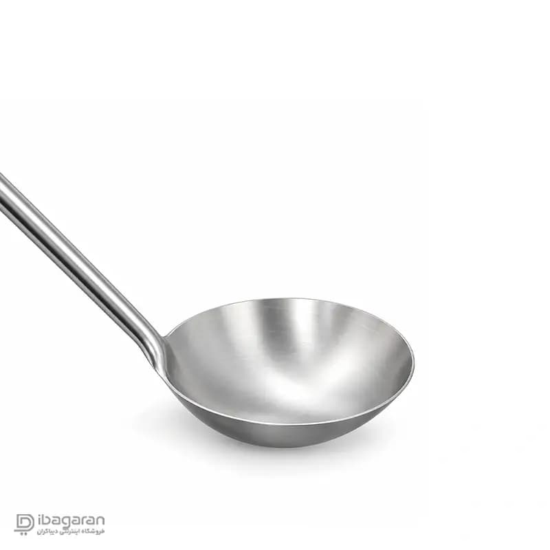 ملاقه استیل دسته چوبی ریما مدل 13288 — تصویر ۳