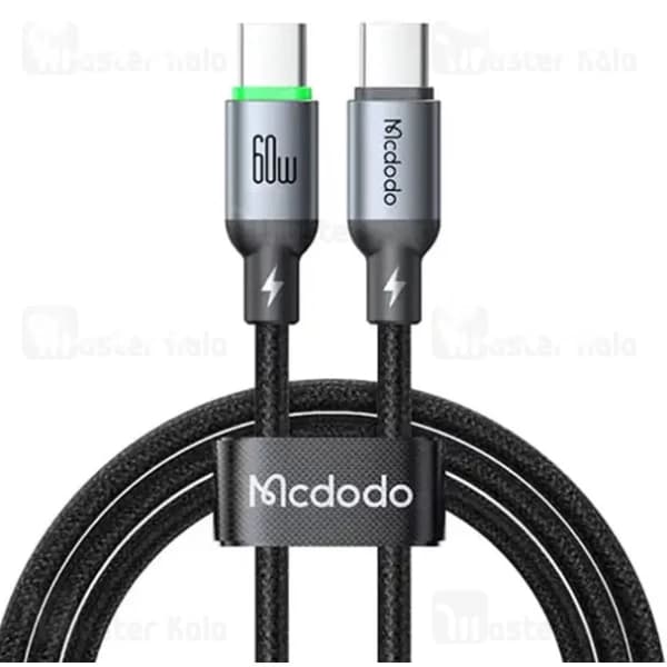 کابل Type-C به Type-C مک دودو Mcdodo CA-6870 طول 1 متر توان 60 وات — تصویر ۵