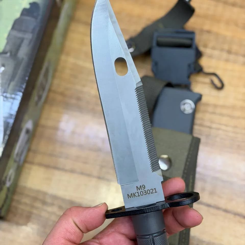 چاقو شکاری سنگری غلاف دار M9 مدل MK103021 (اصلی) — تصویر ۳