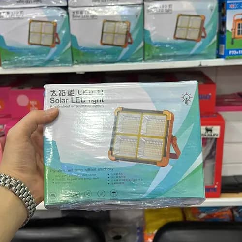 پروژکتور شارژی و خورشیدی اسمال سان مدل ZY-D8 — تصویر ۷