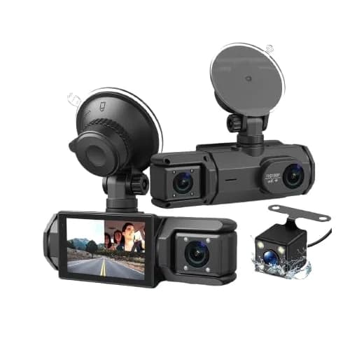 دوربین ثبت وقایع سه لنزه وای فای دار BLACK BOX مدل S-2 Ultra Full HD