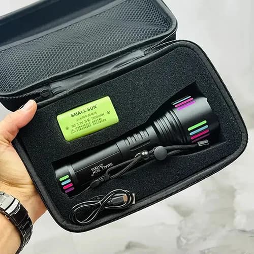 چراغ قوه زومدار اسمال سان مدل ZY-T815 — تصویر ۸