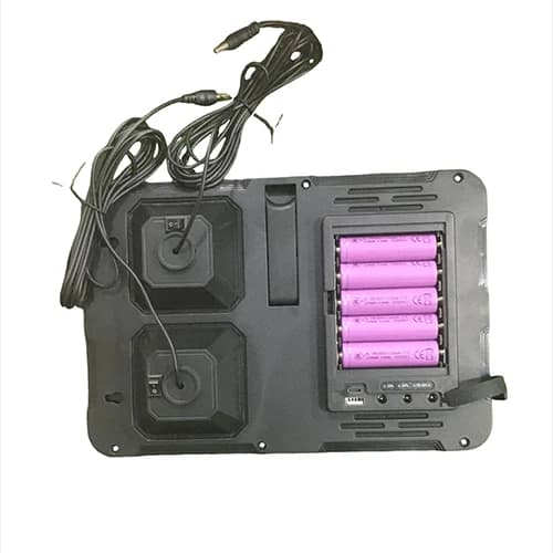 سیستم روشنایی خورشیدی 8 وات پاوربانکدار با دو چراغ LED — تصویر ۵