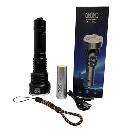 چراغ قوه شارژی زوم دار KK مدل KM-292J