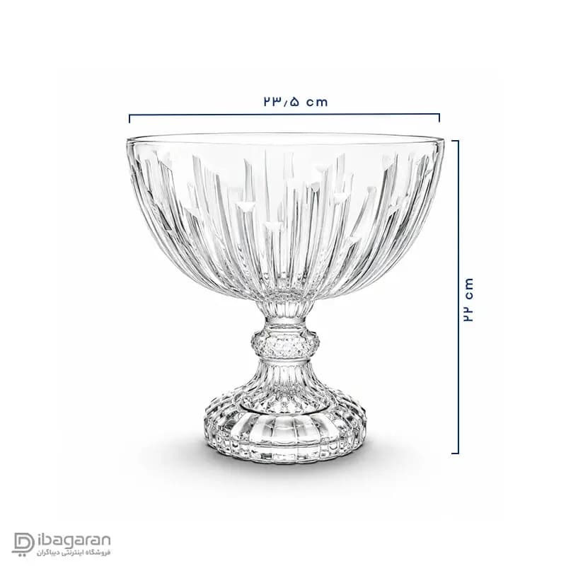 کاسه آجیل خوری پایه دار پیرلس مدل پیانو SK772200 — تصویر ۲