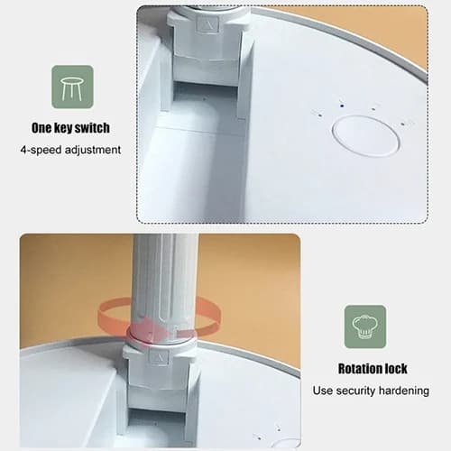 پنکه تلسکوپی شارژی قابل حمل پایه دار HI — تصویر ۵