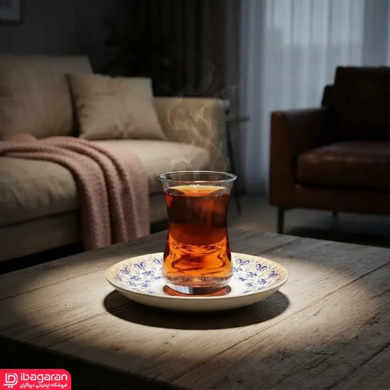 نعلبکی چینی ریور 6 عددی مدل 6026 — تصویر ۵
