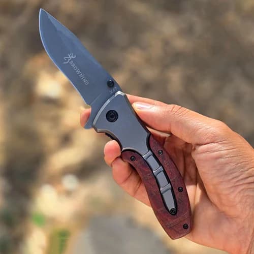 چاقوی تاشو جیبی برونینگ BROWNING مدل X47 — تصویر ۲